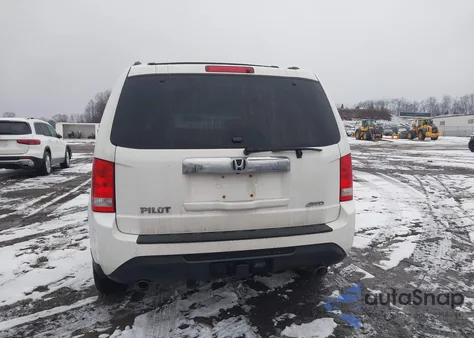 2012 Honda Pilot Ex-L from USA, damaged, VIN 5FNYF4H66CB035701